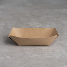 Load image into Gallery viewer, Compostable paper food tray